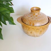 Salad bowl, or soup bowl, ceramic, Niderviller Motif Fauve
