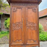 Armoire Normande En Chêne XVIII Eme Siècle