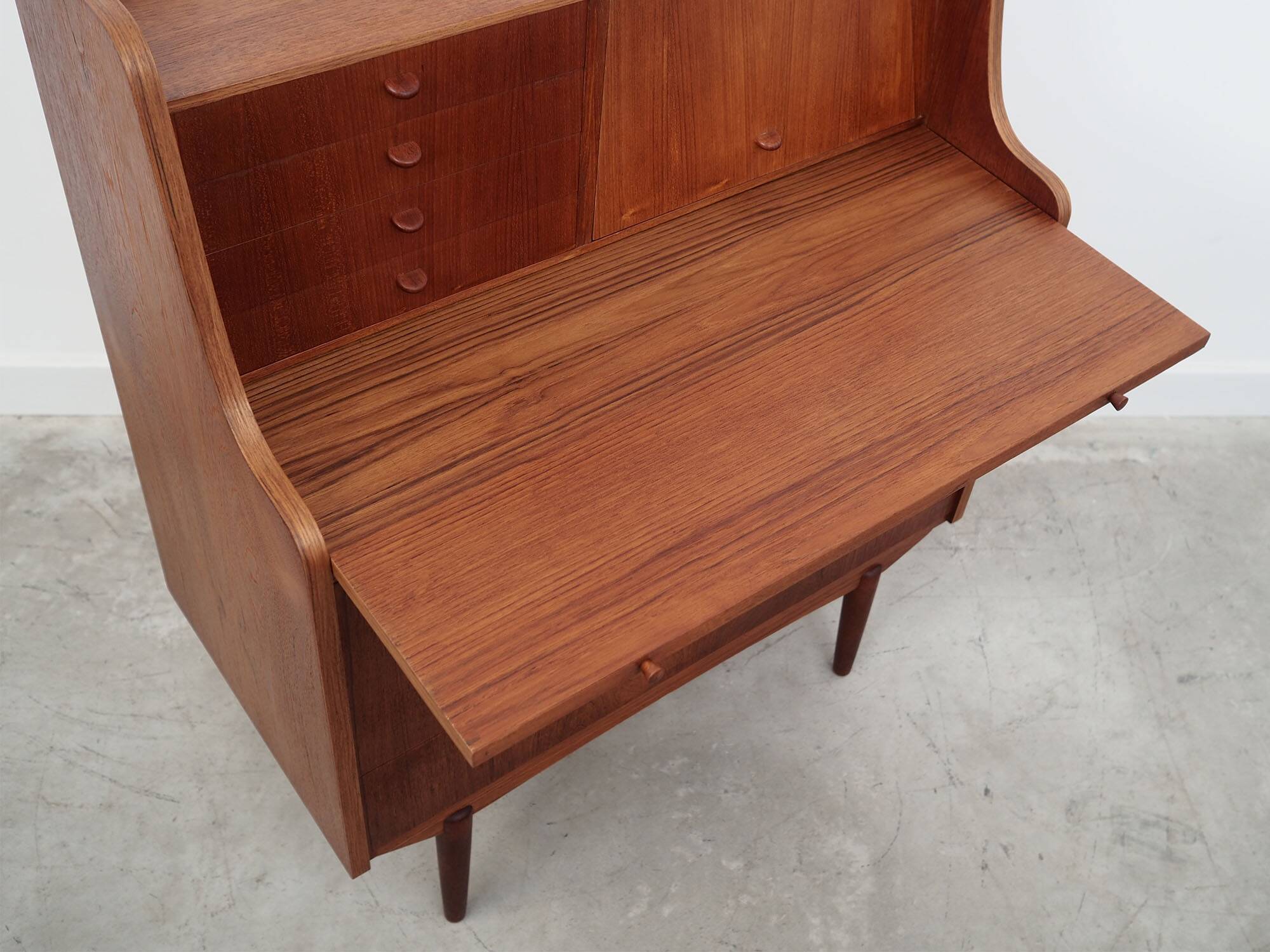 Teak secretary, Danish design, 1960s, production: Denmark
