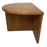 Vintage  side tables in oak minimalist design