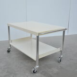 White metal trolley from the 60´s