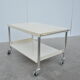 White metal trolley from the 60´s