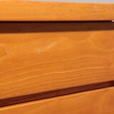 Italian architectural chest of drawers in ash