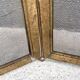 19th century Art Nouveau brass fireplace screen