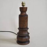 Wooden lamp base