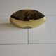 40 cm half-moon brass wall light