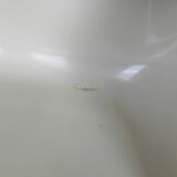 Vintage Plastic Bathroom Wall Shelf with Mirror