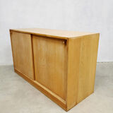 Danish design light oak cabinet by Kurt Ostervig for KP Mobler