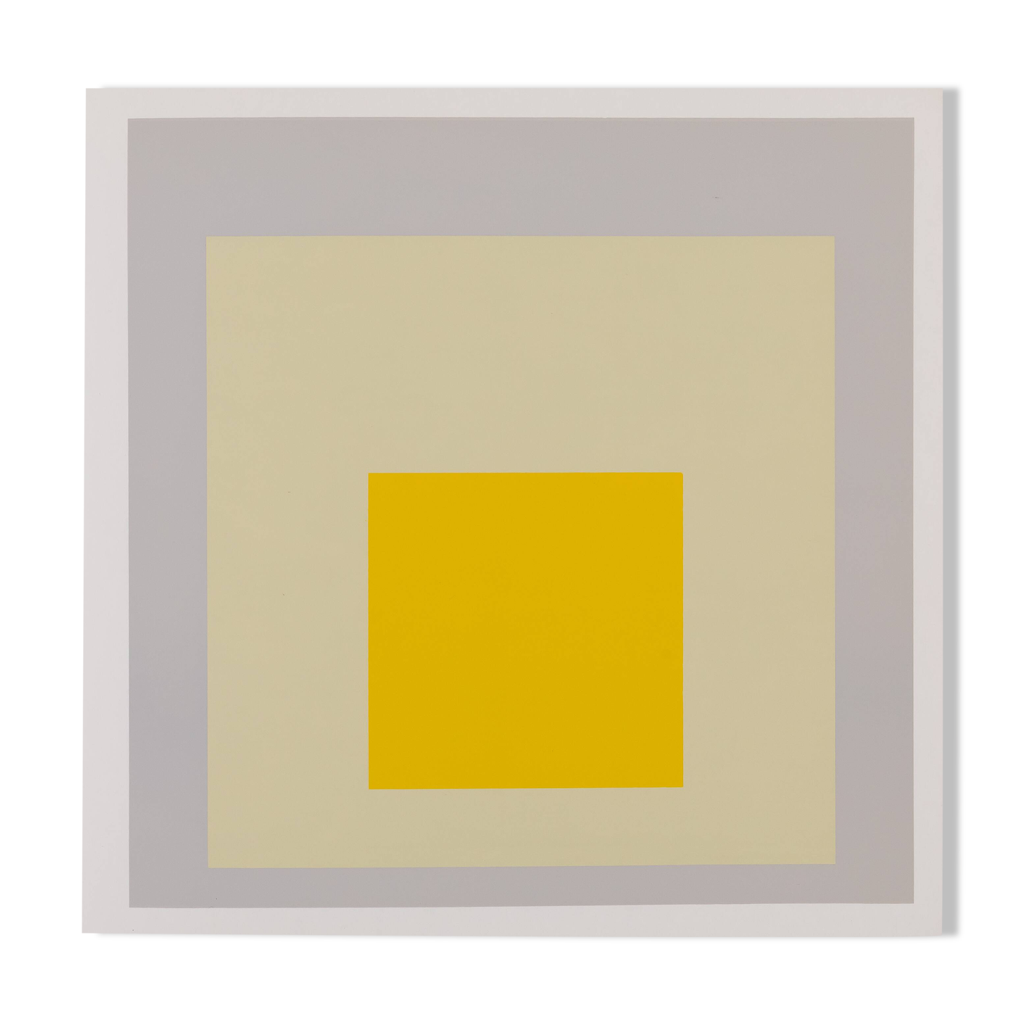 Josef ALBERS: Homage to the Square, Impact - Colour Screen Print