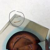 Sommerso faceted ashtray and pocket tray, made of Murano glass.