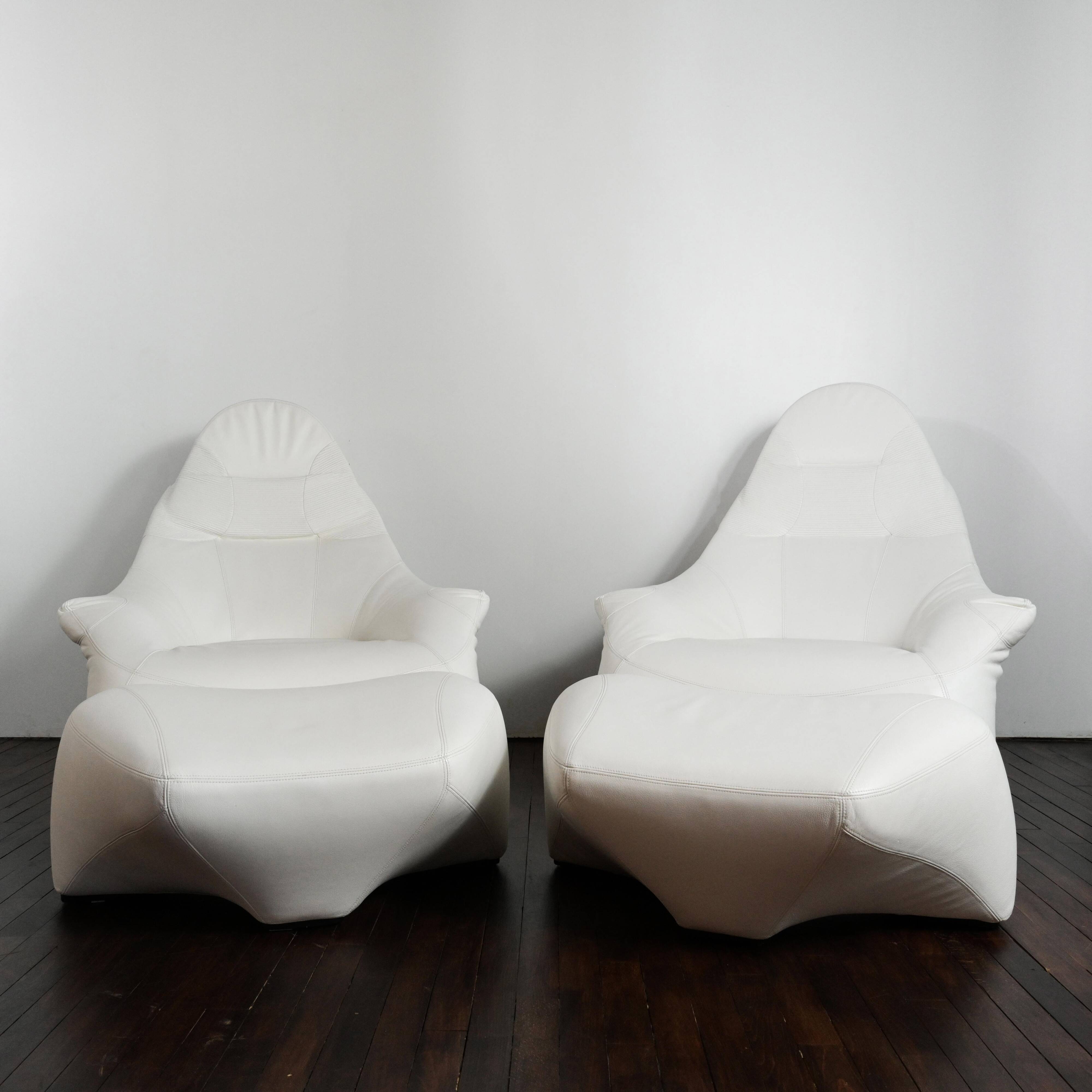 Set of 2 Hal lounge chairs designed by Marc Sadler for Cassina
