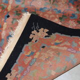 Tapis ancien chinois fait main 89x 150cm, 1920