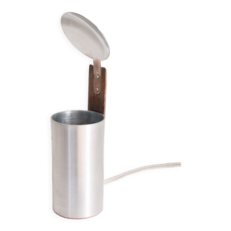 Vintage aluminum lamp
