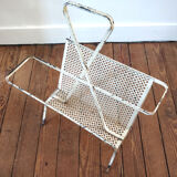 Mathieu Matégot metal magazine rack