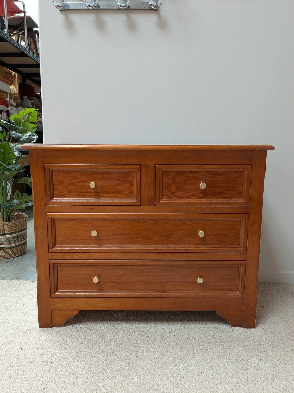 Commode en bois, années 80