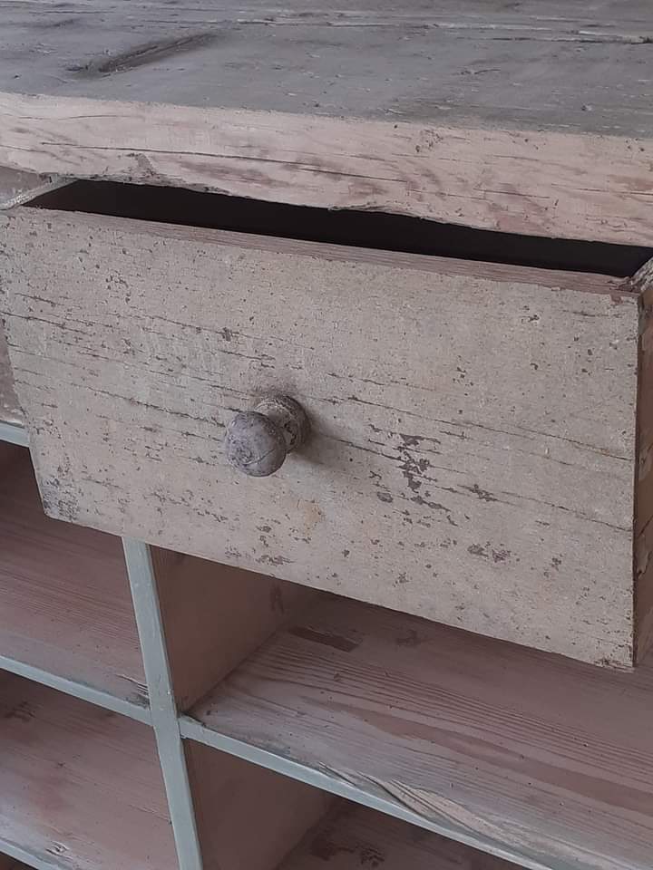 Furniture of trade workshop