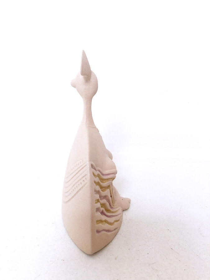 Buste femme rose , ceramiche chiminazzo, 1970
