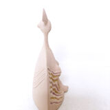Bust pink woman, ceramiche chiminazzo, 1970