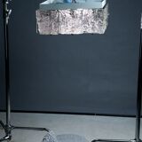 Large Vintage J.T. Kalmar Glass Flush Mount - 1960s Austrian Ceiling Light