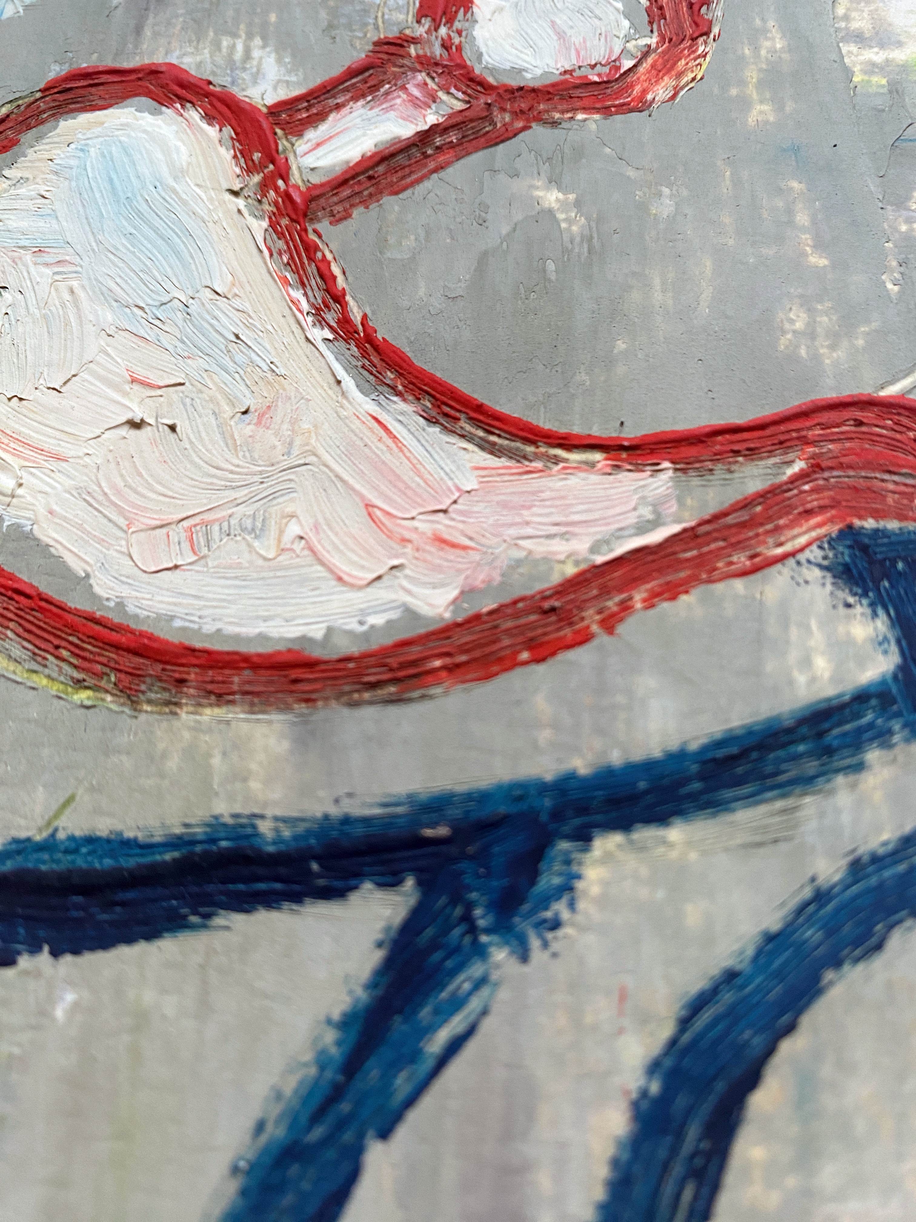 Table "The cyclist" HSP cycling sport by J.M. Brossat