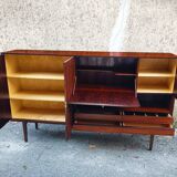 Large Scandinavian rosewood sideboard