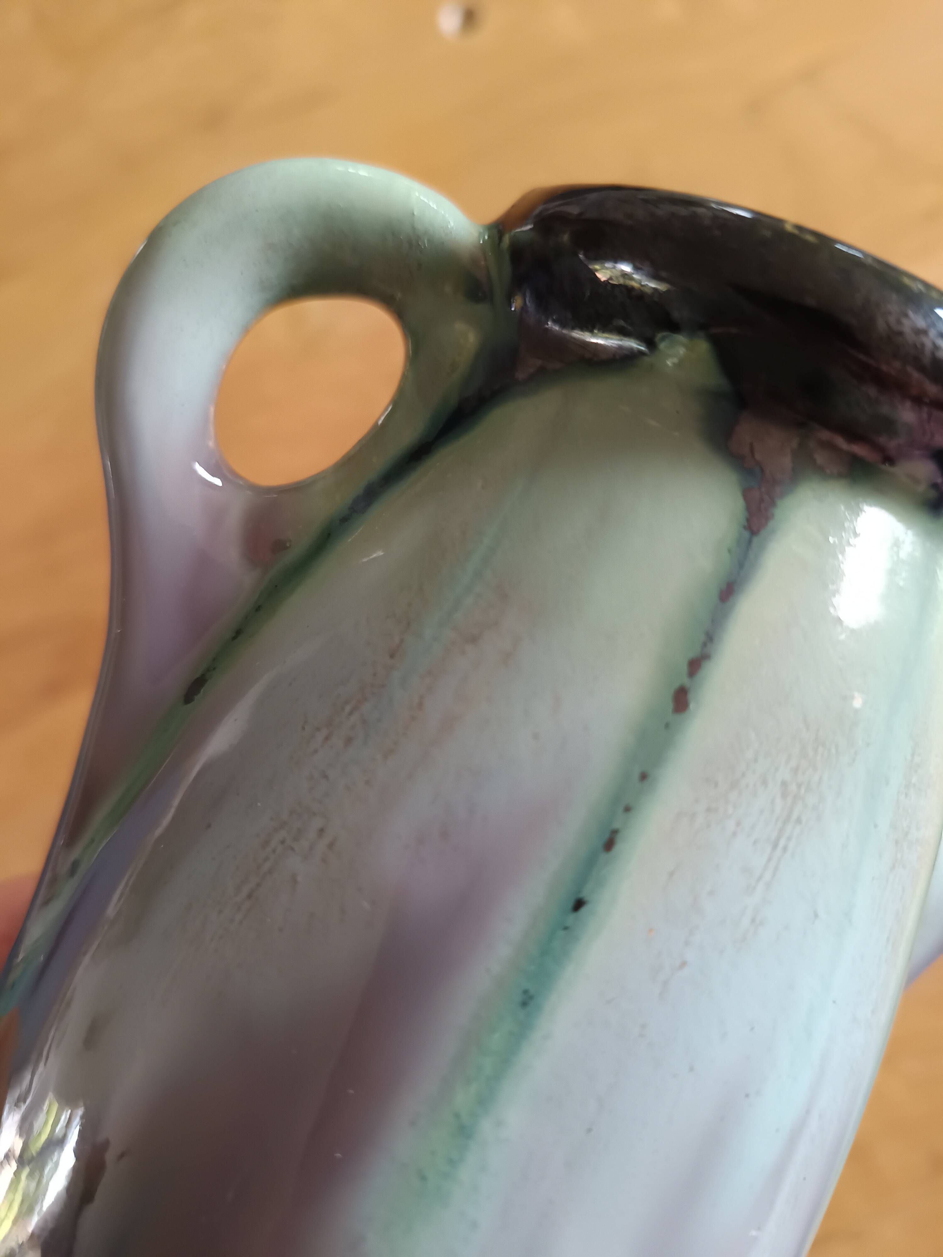 Art Deco ceramic vase no. 478 - Thulin Faience Factory