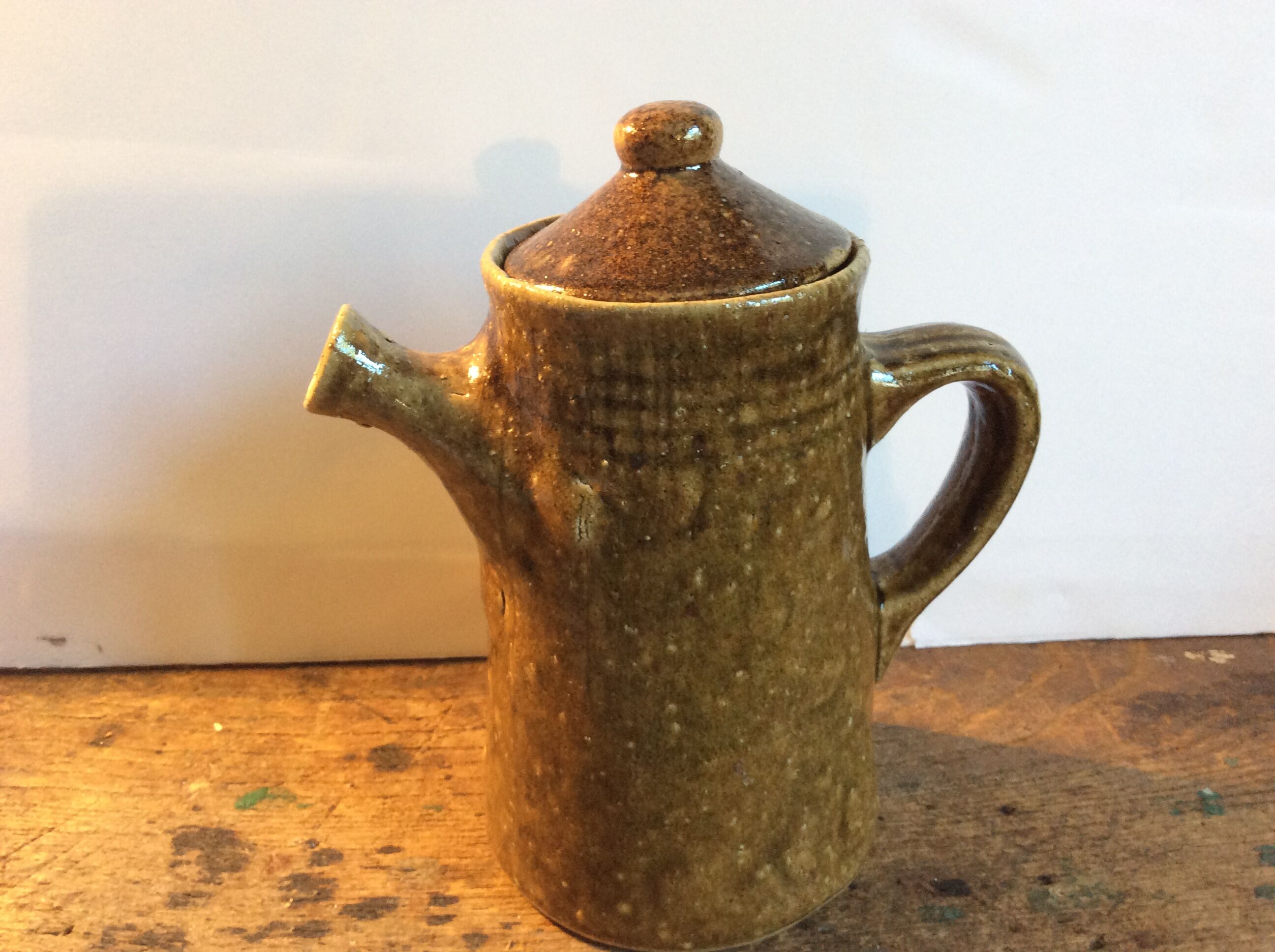Wabi-Shabi stoneware coffee maker