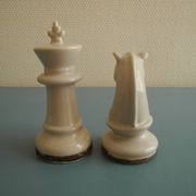 Duo pièces échec céramique déco ceramic chess pieces