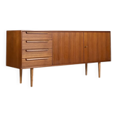 Mid-century teak sideboard by Georg Satink for WK Möbel 60s vintage