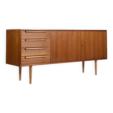 Mid-century teak sideboard by Georg Satink for WK Möbel 60s vintage