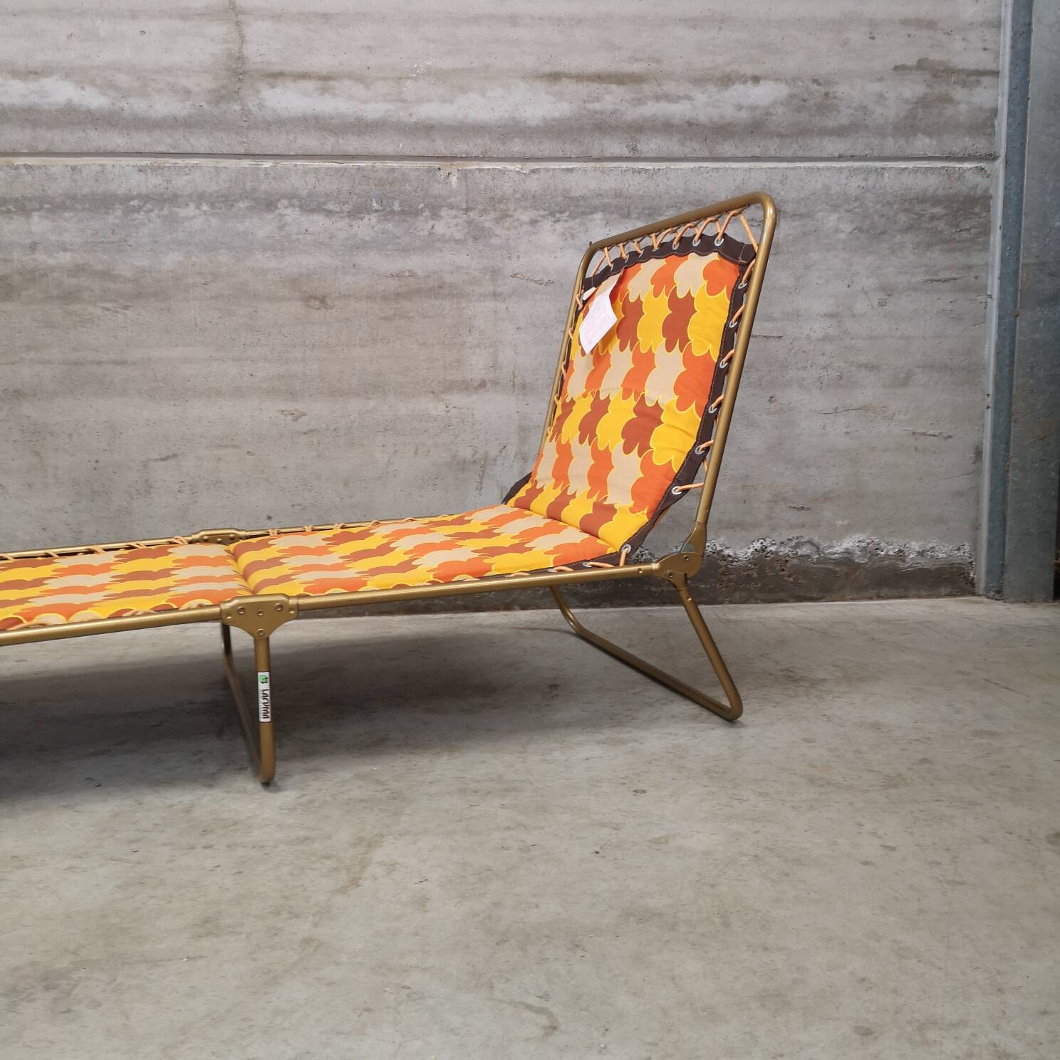 Lafuma folding lounger daybed new vintage 1960 1970