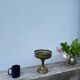 Vintage gilded footed bowl
