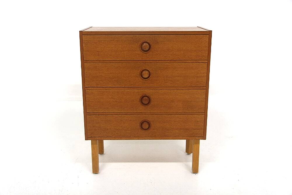 Commode scandinave en teck, Suède, 1960