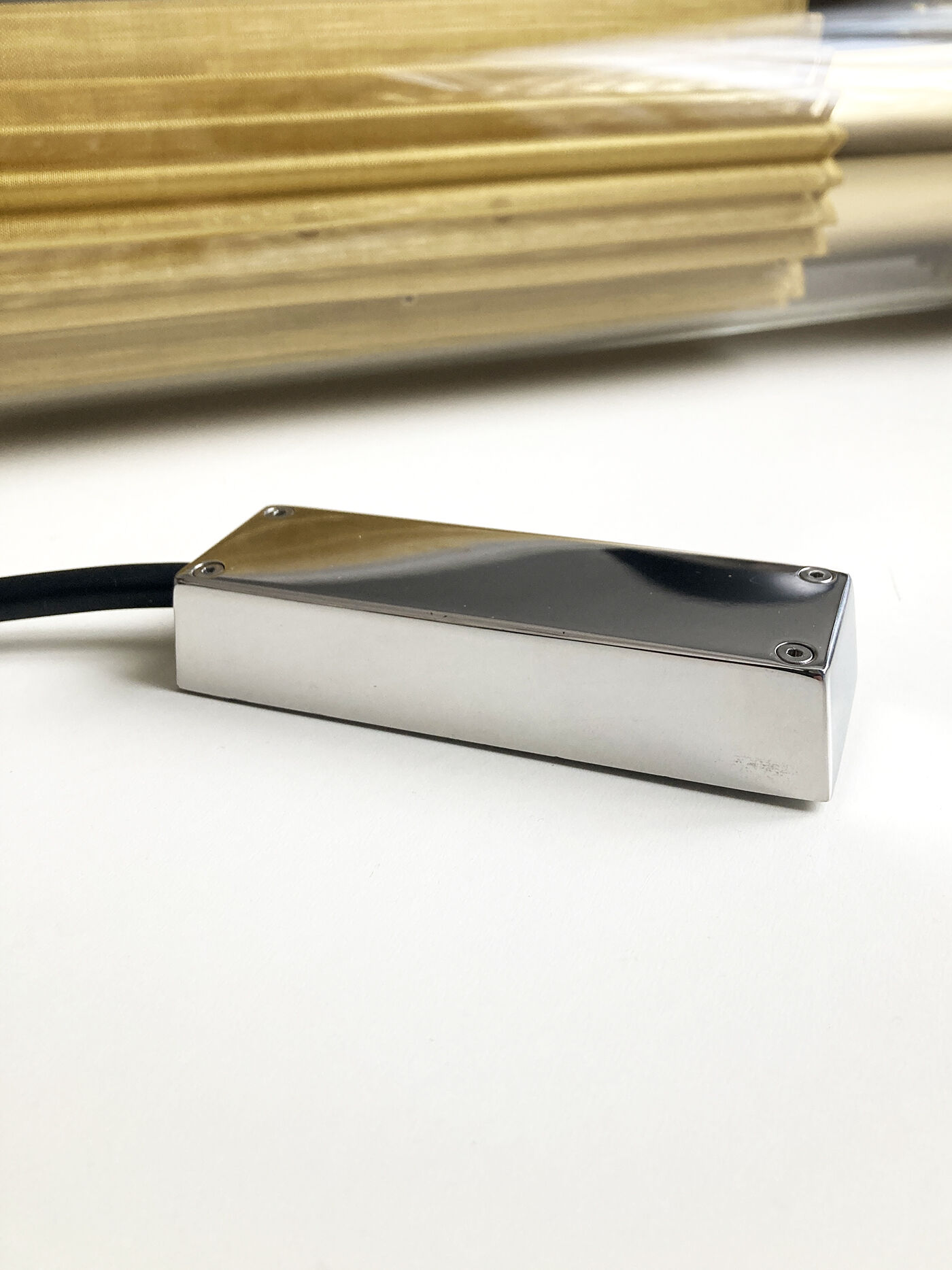 Wall lamp in the tube 100-350 glass metal / l 37 cm - dcw éditions