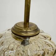 XL Helena Tynell glass bubble hanging lamp pendant, 1970s