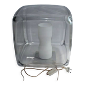 Plexiglas cube lamp viso canada 1990 design philippe lisboa