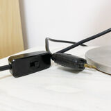 chrome metal weather vane lamp 1970