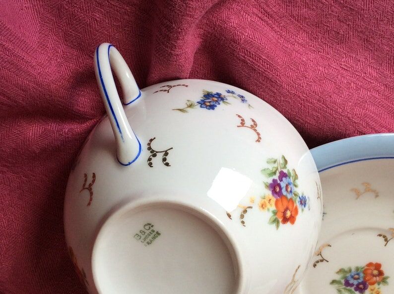 1960s breakfast cup and sub-cup