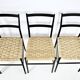 Set of 6 "Superleggera" Chairs by Gio Ponti for Cassina, 1950s