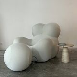 Armchair and footrest Up 5/6 La Mamma by Gaetano Pesce for B&B Italia 2000s edition