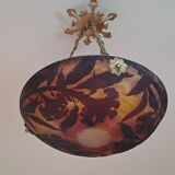 Daum Nancy Art Nouveau Ceiling Chandelier Pendant Light France 1900 Art Object