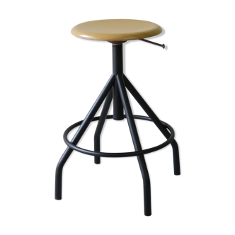 Werzalit brand industrial tabouret