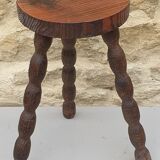 Vintage solid wood tripod tripod