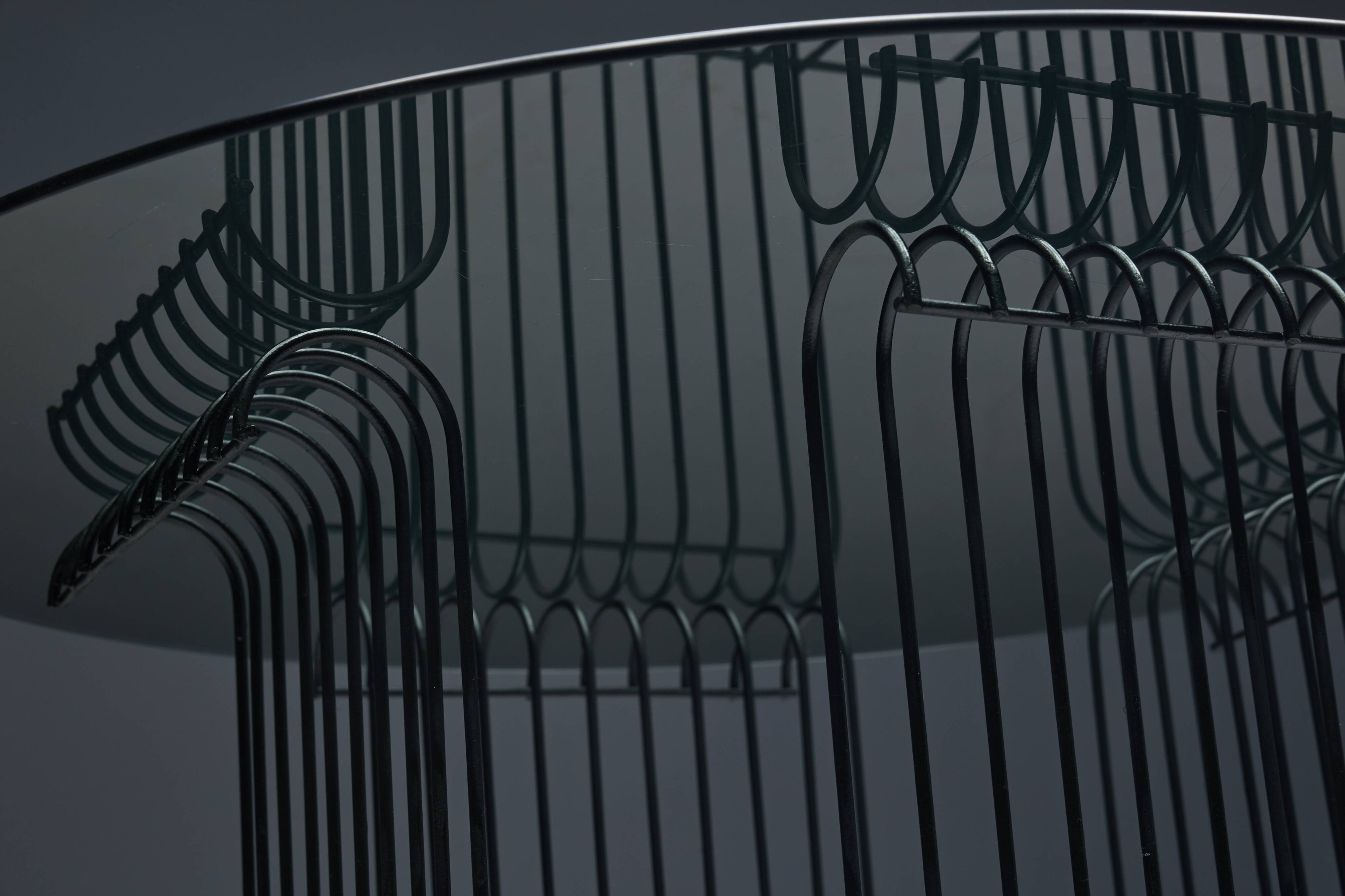 Metal Wire Modernist Garden Set, France, 1970s