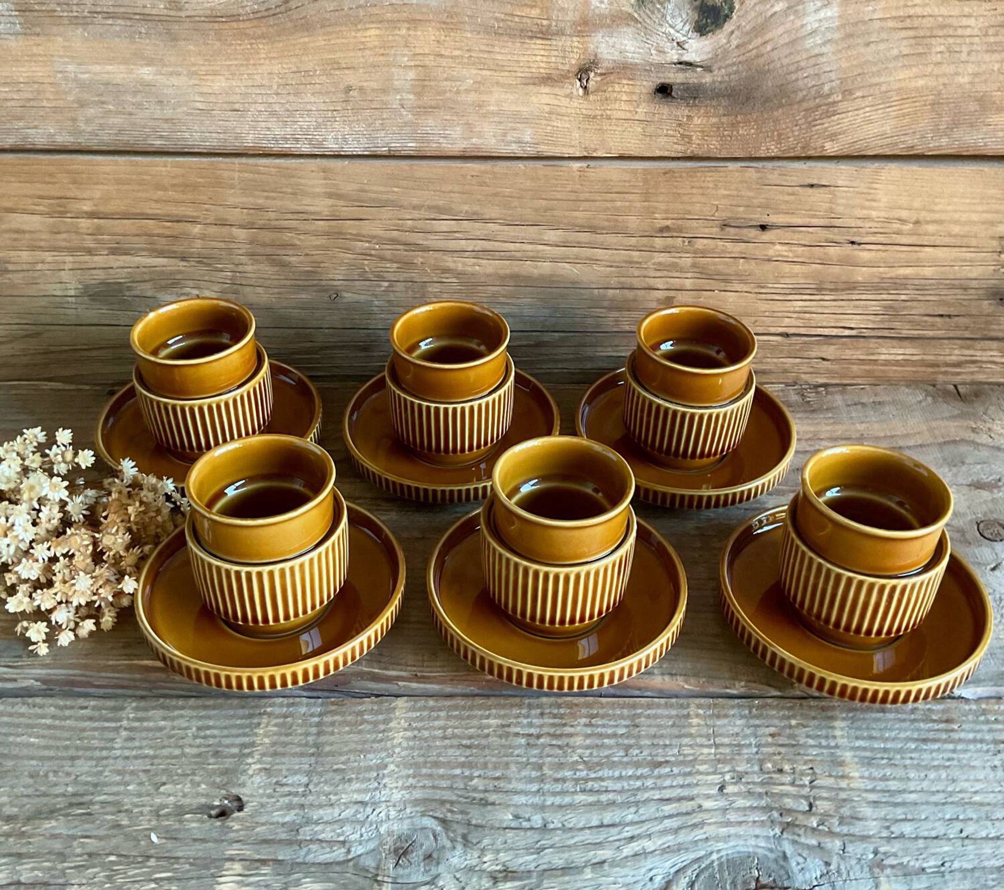 6 espresso cups Tognana Italy