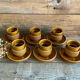 6 espresso cups Tognana Italy