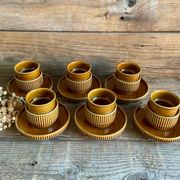6 espresso cups Tognana Italy