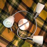 Ceiling lamp, wall lamp three frosted glass spotlights