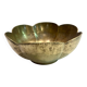Brass salad bowl