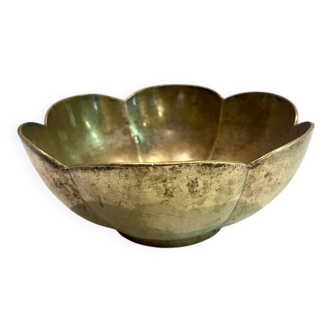 Brass salad bowl